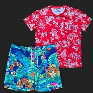 Polo Tropical T Shirt and Shorts
